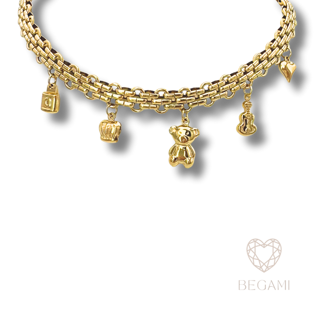 Collana royal multi ciondolo