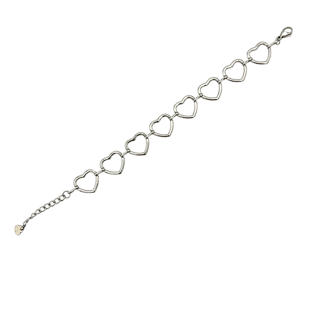 Bracciale cuori incatenati