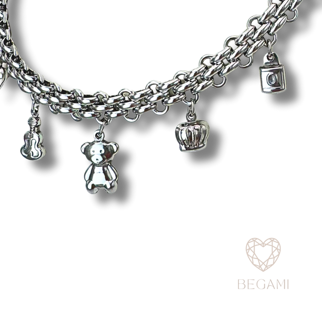 Collana royal multi ciondolo