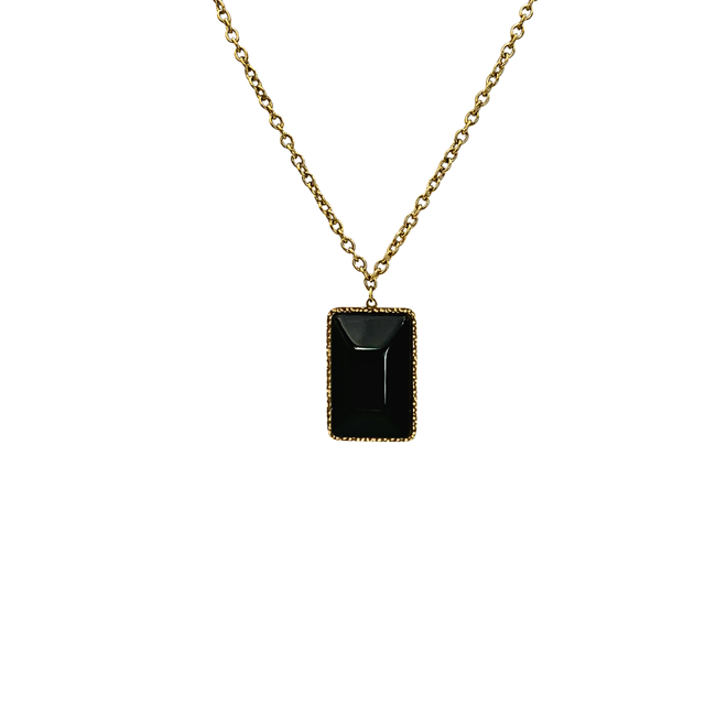 Collana eleganza nera