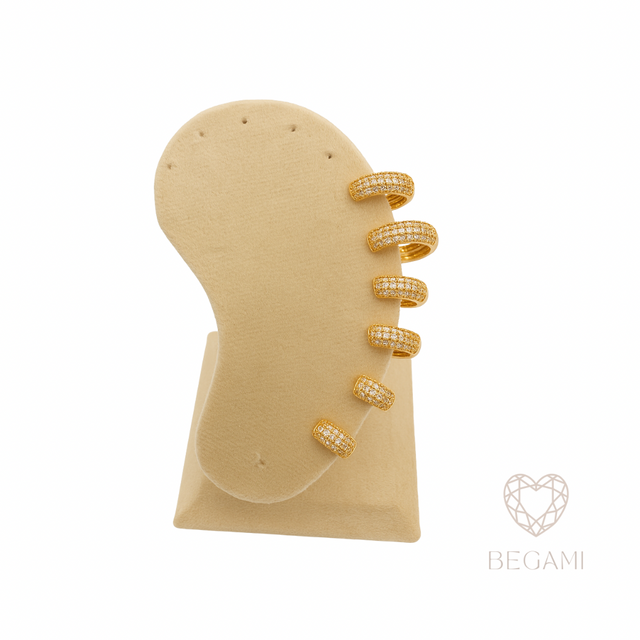 Set orecchini cerchio brilla