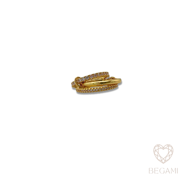 Anello Triplo Intrecciato