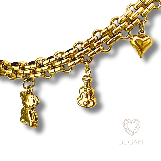 Collana royal multi ciondolo