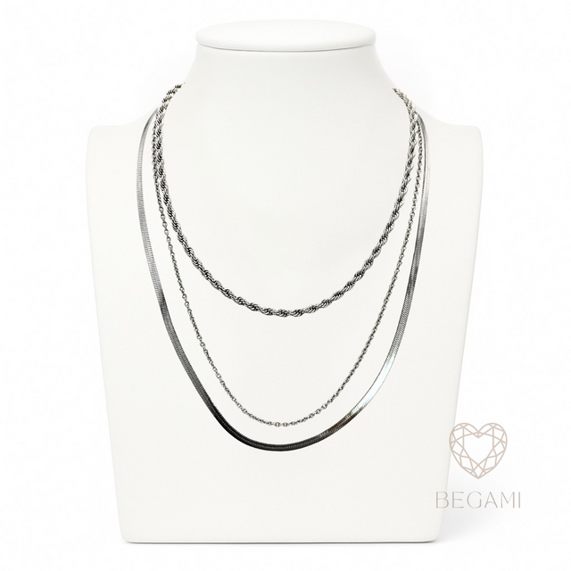 Collana triple chic