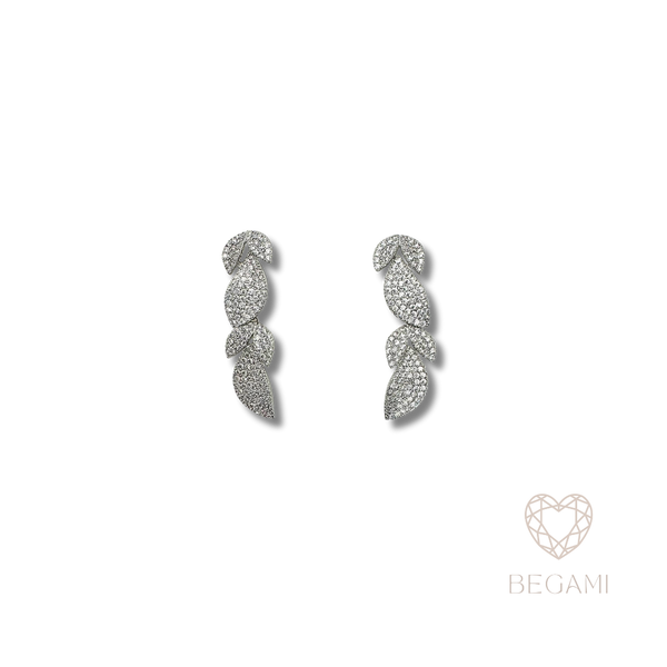 Orecchini Foglia di Luce