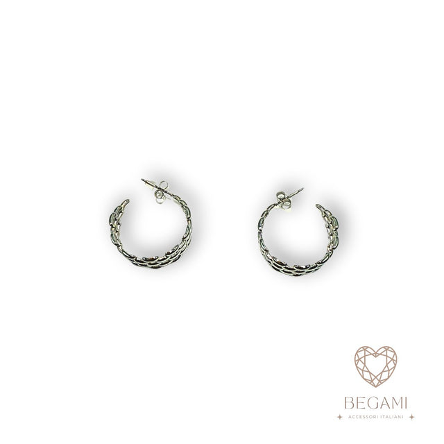 Orecchini cerchio Royal