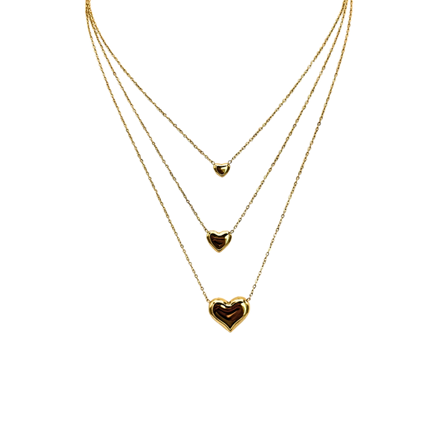 Collana “Trilogy” cuori