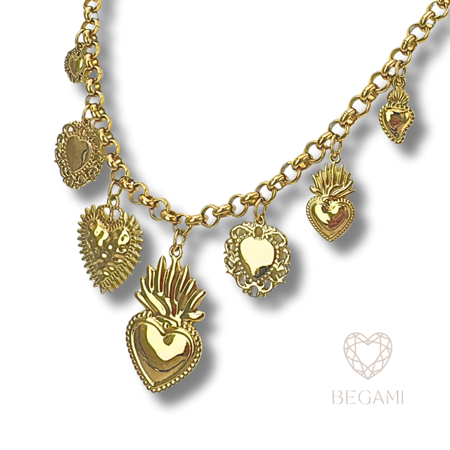 collana cuore sacro