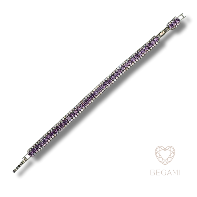 Bracciale tennis aurora