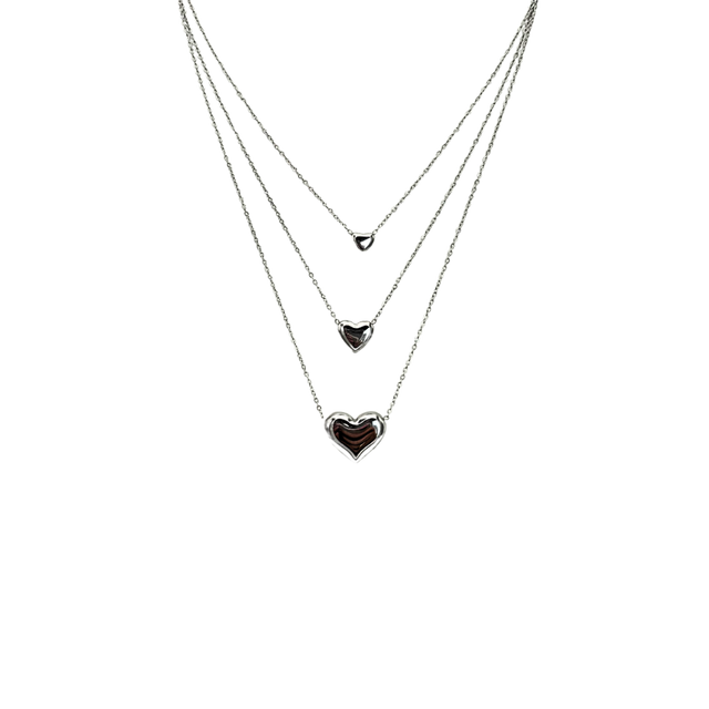 Collana “Trilogy” cuori