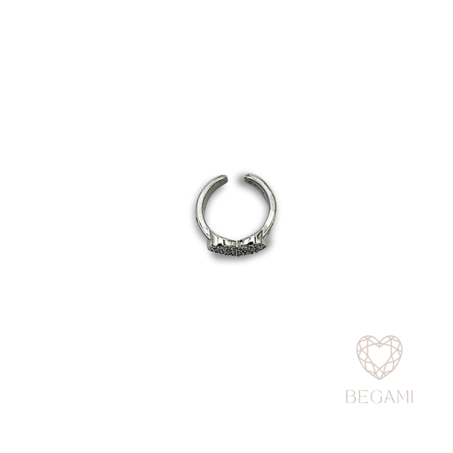 Anello Cuore Brillante