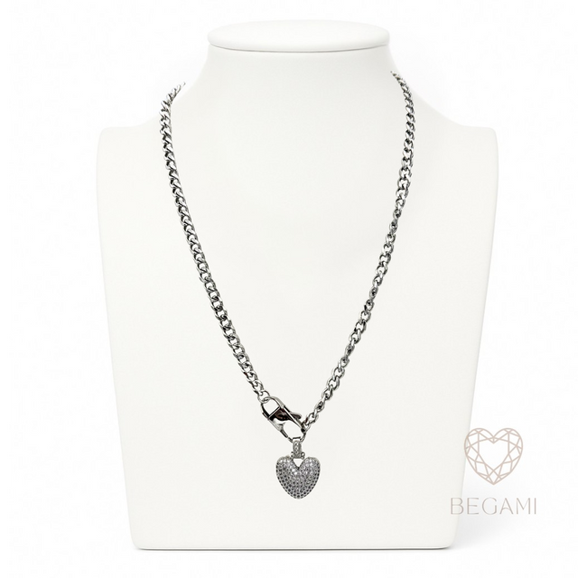 Collana clip lettera