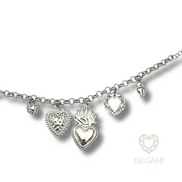 Bracciale cuore sacro