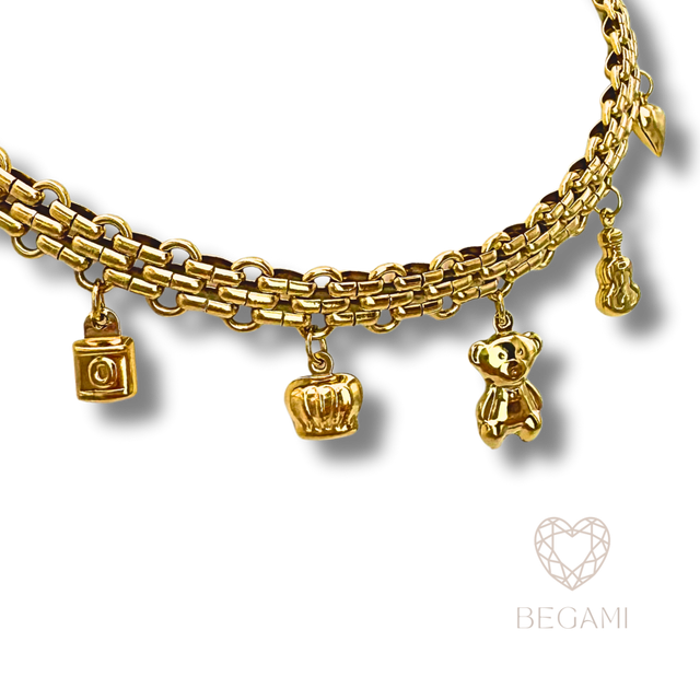 Collana royal multi ciondolo