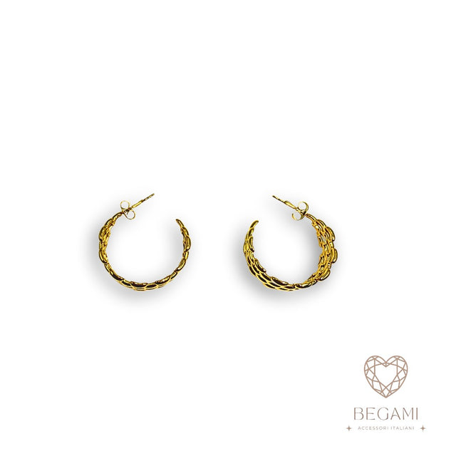 Orecchini cerchio Royal