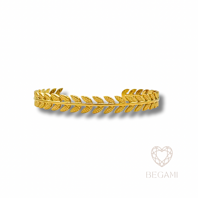 Bracciale foglia di laurea