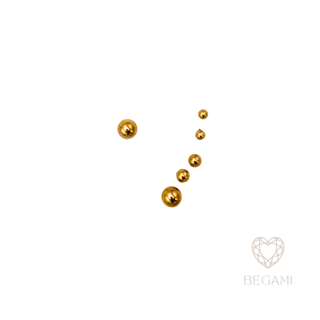 Set Orecchini lobo sfera