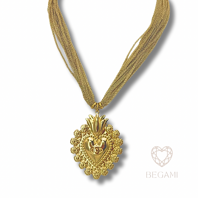 Collana Cuore Mistico