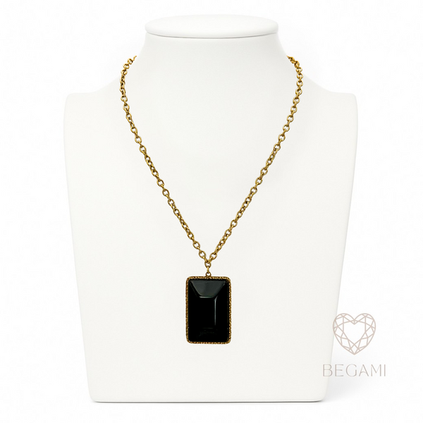 Collana eleganza nera