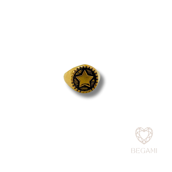 Anello stella vintage