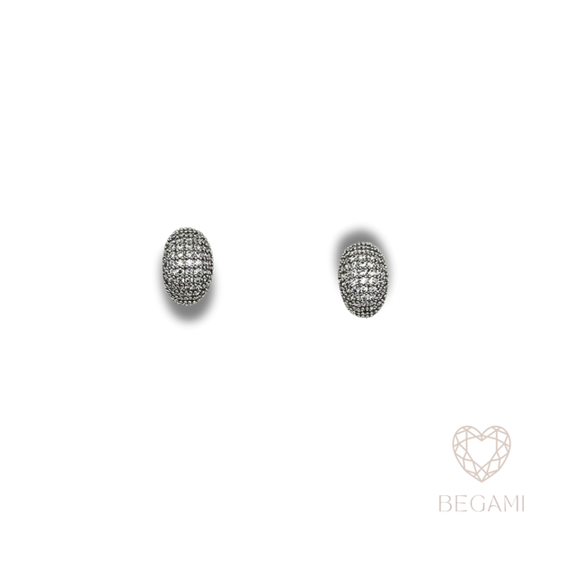 Orecchini Mezzaluna Brillante